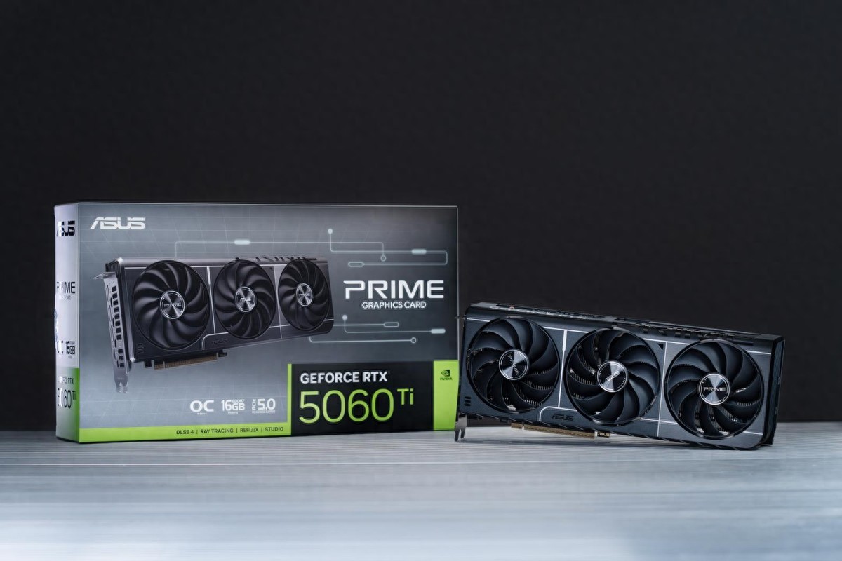 重磅:2K光追游戲超百幀!華碩PRIME RTX 5060Ti首測