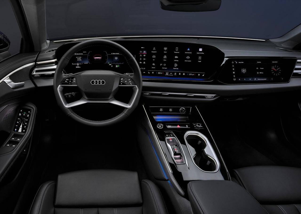 全新奧迪A6轎車登場,3.0L V6引擎馬力367匹,0-100KM/H只需4.7秒